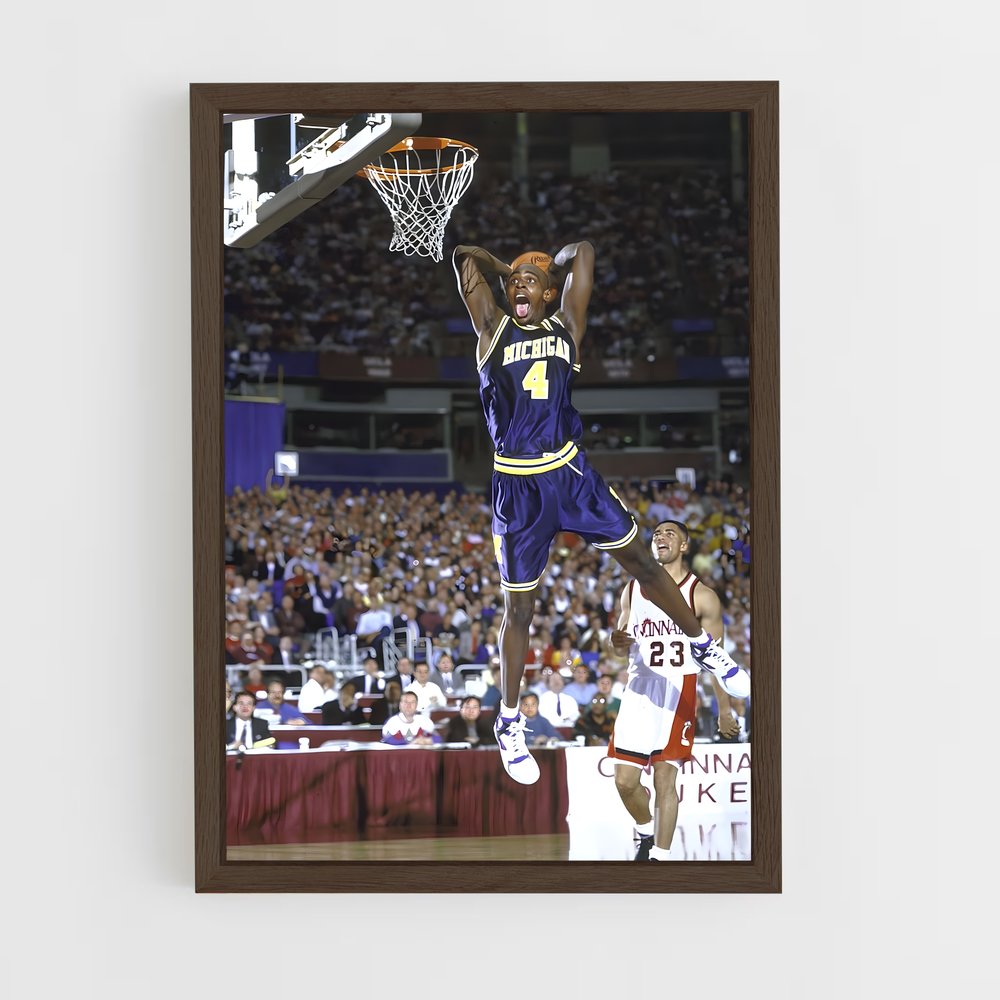 Poster Dunking Legend – affiche Basketball (vue 5)